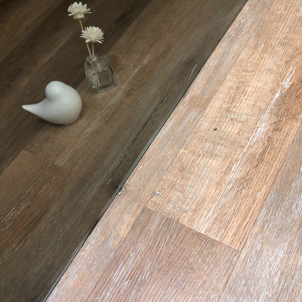隔音灰色防水装饰SPC地板 产品图