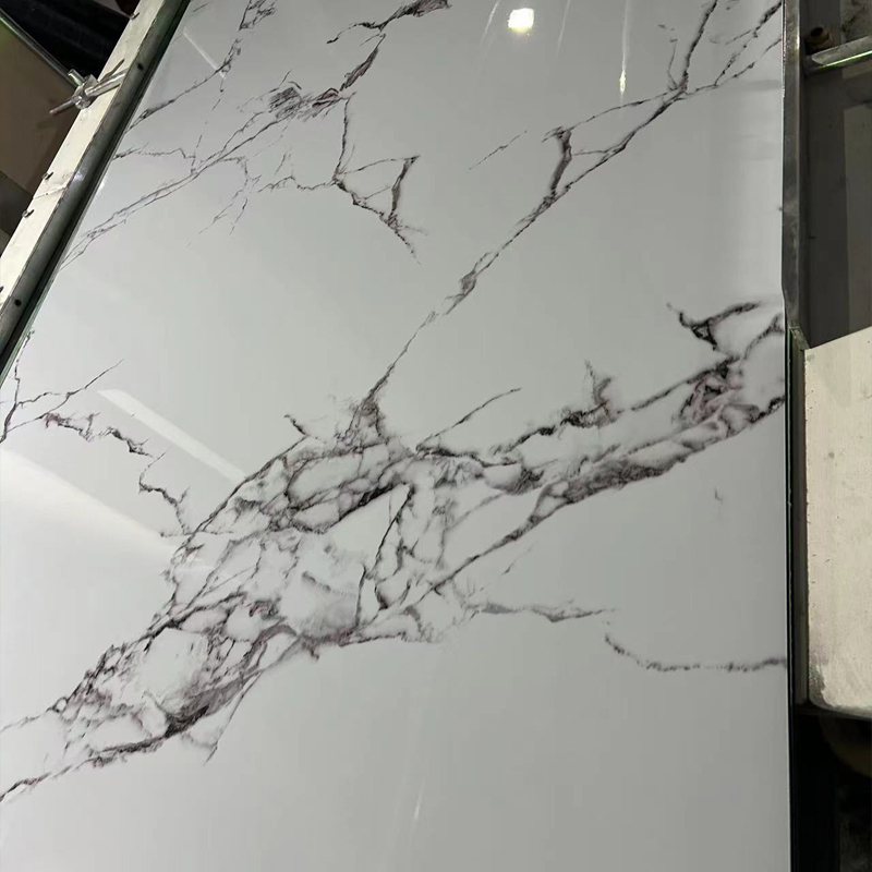 高光UV大理石墙板 防水防火 适用于酒店/办公室 产品图
